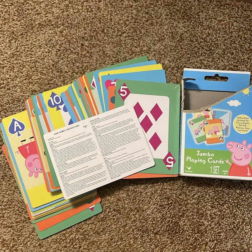 PEPPA PIG Jumbo Playing Cards